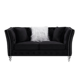 Loveseat Tufted Sofa for Living Room