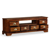 TV Cabinet 47.2"x15.7"x11.8" Solid Sheesham Wood