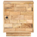 Bedside Cabinet 15.7"x11.8"x17.7" Solid Mango Wood