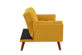 New Design Velvet Sofa Furniture Adjustable Backrest Easily Assembles Loveseat