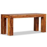 Bench Solid Sheesham Wood 43.3"x13.8"x17.7"