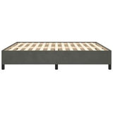 Bed Frame Dark Gray 72"x83.9" California King Velvet