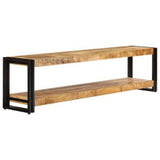 TV Cabinet 59.1"x11.8"x15.7" Solid Mango Wood