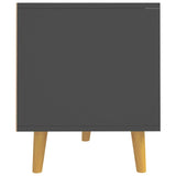 TV Cabinet Gray 35.4"x15.7"x19.1" Engineered Wood