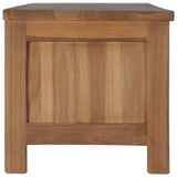 TV Cabinet 59.1"x11.8"x11.8" Solid Teak Wood