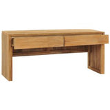 TV Cabinet 39.4"x13.8"x17.7" Solid Teak Wood