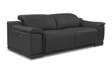 Global United Genuine Italian Leather Power Reclining Sofa