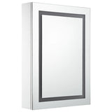 LED Bathroom Mirror Cabinet 19.7"x5.1"x27.6"