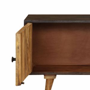 TV Cabinet Solid Mango Wood 55.1"x11.8"x17.7"