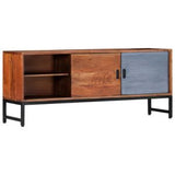 TV Cabinet 47.2"x11.8"x19.2" Solid Acacia Wood