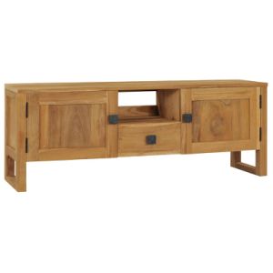 TV Cabinet 47.2"x12.6"x17.7" Solid Teak Wood