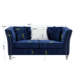 Loveseat Tufted Sofa for Living Room