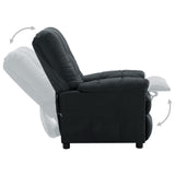 Recliner Dark Grey Fabric