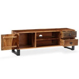 TV Cabinet Solid Sheesham Wood 47.2"x11.8"x15.7"