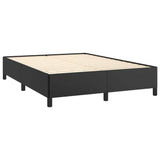 Bed Frame Black 59.8"x79.9" Queen Faux Leather