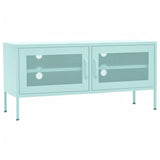 TV Cabinet Mint 41.3"x13.8"x19.7" Steel