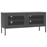 TV Cabinet Anthracite 41.3"x13.8"x19.7" Steel