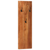 Wall-mounted Coat Racks 2 pcs 14.2"x1.2"x43.3" Solid Acacia Wood