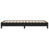 Bed Frame Black 39.4"x74.8" Twin Faux Leather