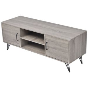 TV Cabinet 47.2"x15.7"x17.7" Gray