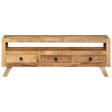 TV Cabinet 43.3"x11.8"x15.7" Solid Mango Wood