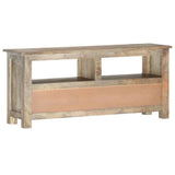 TV Cabinet 43.3"x11.8"x19.7" Solid Mango Wood