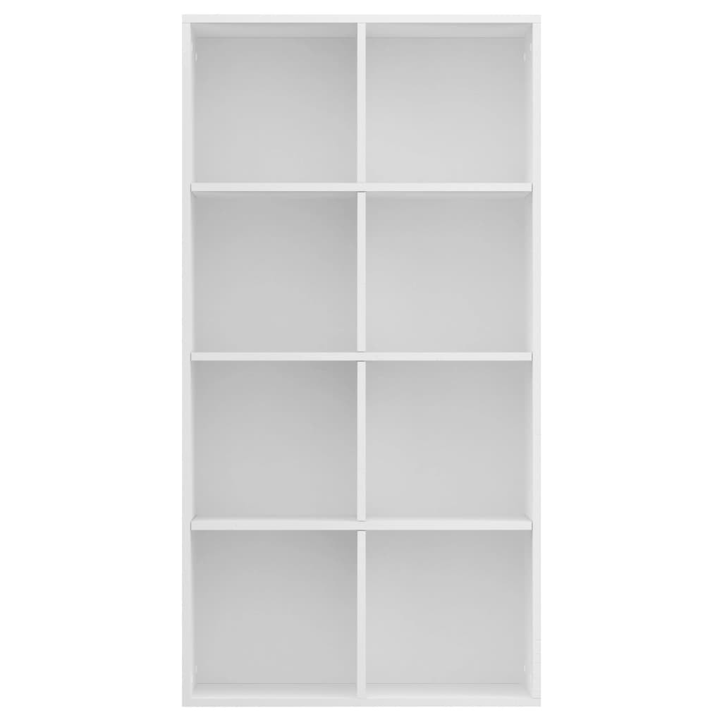 Book Cabinet/Sideboard White 26"x11.8"x51.2" Engineered Wood