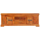 TV Cabinet 46.8"x11.8"x15.7" Solid Acacia Wood