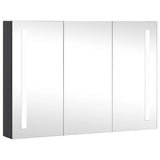 LED Bathroom Mirror Cabinet 35"x5.5"x24.4"