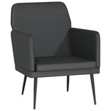 Armchair Black 24"x30.7"x31.5" Faux Leather