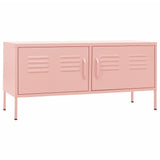 TV Cabinet Pink 41.3"x13.8"x19.7" Steel