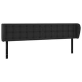 Box Spring Bed with Mattress Black California King Faux Leather