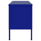 TV Cabinet Navy Blue 41.3"x13.8"x19.7" Steel