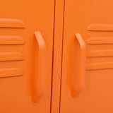 TV Cabinet Orange 41.3"x13.8"x19.7" Steel