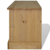 TV Cabinet Mexican Pine Corona Range 35.8"x16.9"x22"