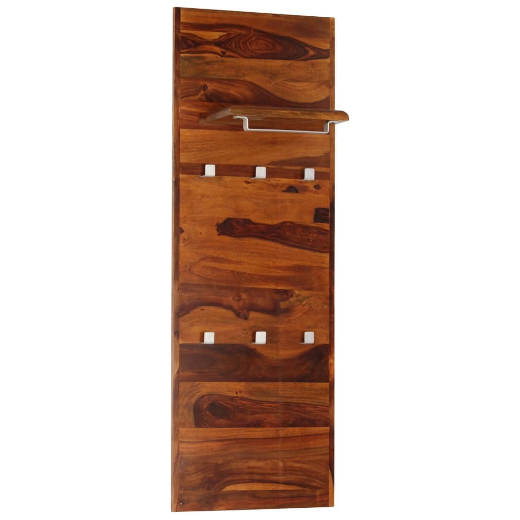 Coat Rack Solid Sheesham Wood 46.5"x15.7"