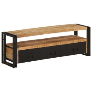 TV Cabinet 47.2"x11.8"x15.7" Solid Wood Mango