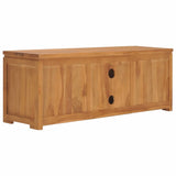 TV Cabinet 43.3"x11.8"x15.7" Solid Teak Wood