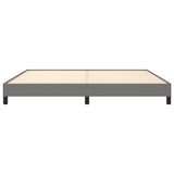 Bed Frame Dark Gray 76"x79.9" King Fabric