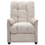 Recliner Cream Fabric