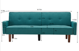 8170  Green Sofa Bed