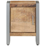 Bedside Cabinet 15.7"x11.8"x19.7" Rough Mango Wood