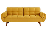 New Design Velvet Sofa Furniture Adjustable Backrest Easily Assembles Loveseat