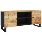 TV Stand 41.3"x13"x18.1" Solid Wood Mango