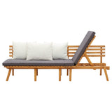 Garden Day Bed 78.7"x25.6" Solid Wood Acacia