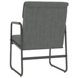 Lounge Chair Dark Gray 21.7"x25.2"x31.5" Fabric