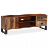 TV Cabinet Solid Sheesham Wood 47.2"x11.8"x15.7"