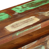 TV Cabinet Multicolor 43.3"x11.8"x15.7" Solid Reclaimed Wood