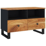 TV Stand 27.6"x13"x18.1" Solid Wood Acacia