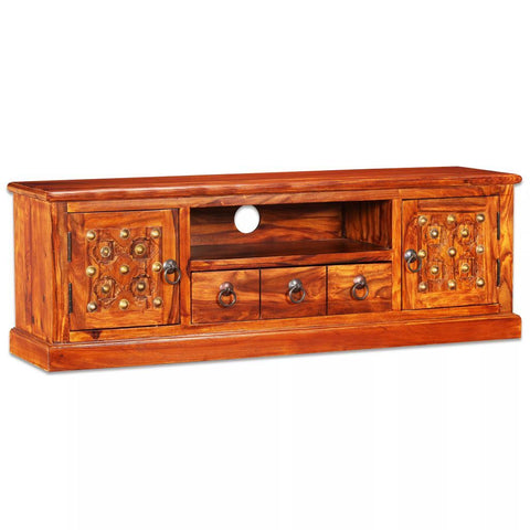 TV Stand Solid Sheesham Wood 47.2"x11.8"x15.7"